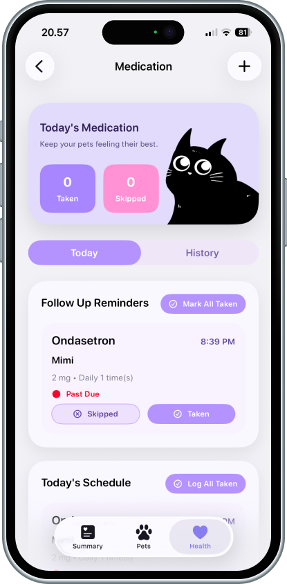 Medication Screenshot